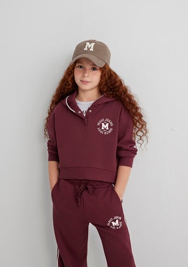  Mavi Mavi Jeans Baskılı Bordo Sweatshirt 7S10122-70393