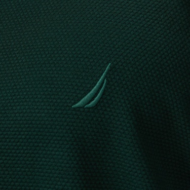  Nautica Erkek Yeşil Classic Fit Uzun Kollu Polo Yaka T-Shirt