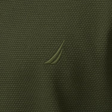  Nautica Erkek Yeşil Classic Fit Uzun Kollu Polo Yaka T-Shirt