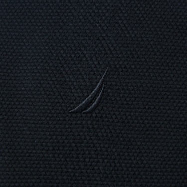  Nautica Erkek Siyah Classic Fit Uzun Kollu Polo Yaka T-Shirt