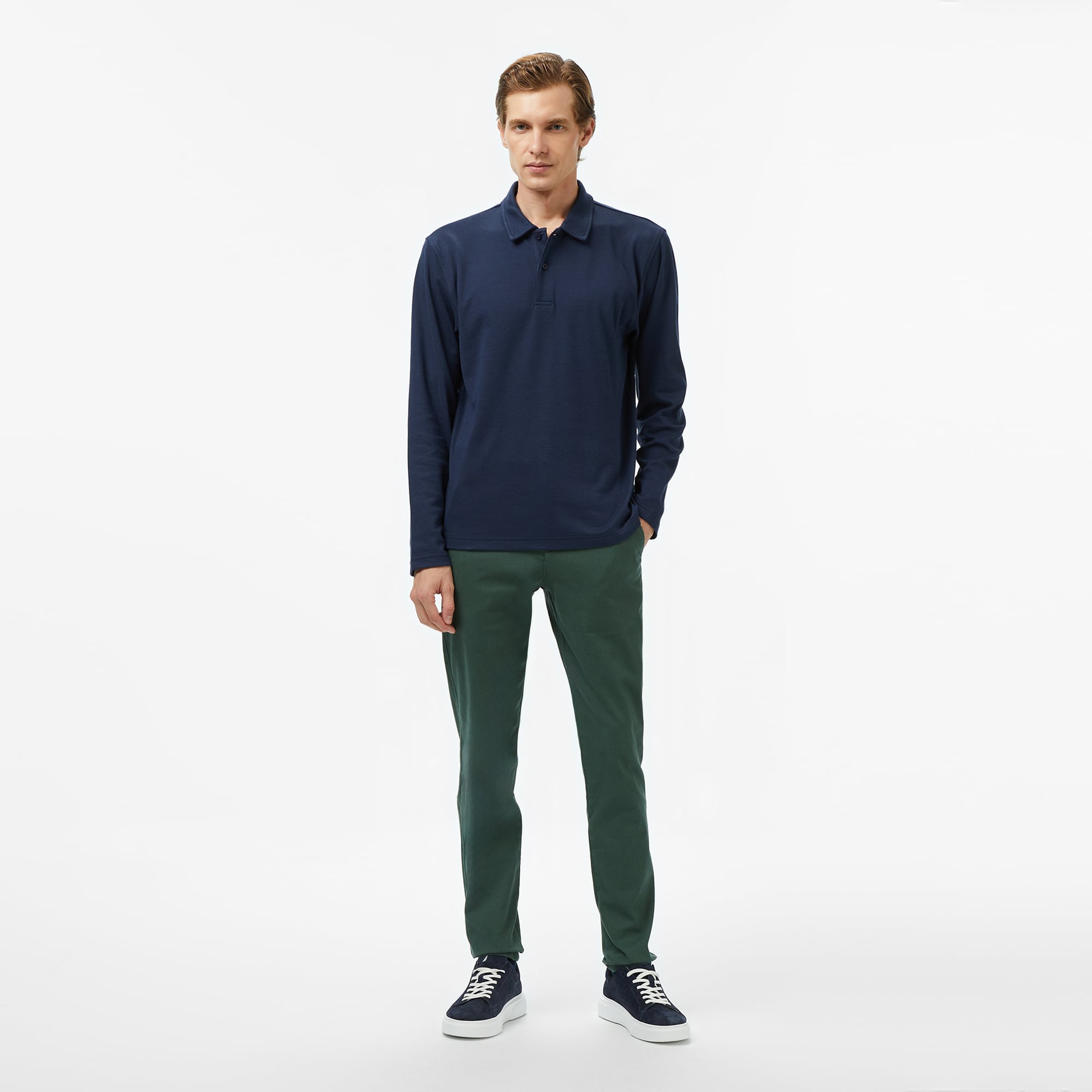  Nautica Erkek Yeşil Slim Fit Pantolon