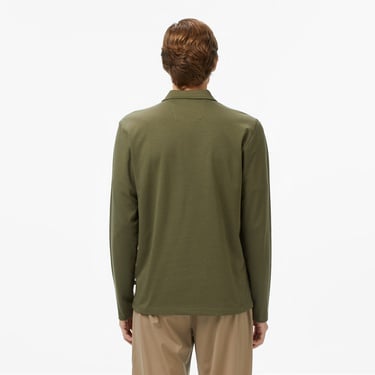  Nautica Erkek Yeşil Classic Fit Uzun Kollu Polo Yaka T-Shirt