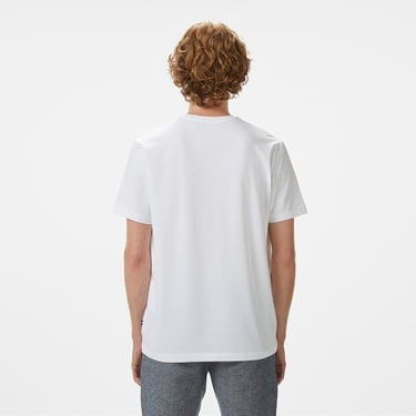  Nautica Erkek Beyaz Classic Fit T-Shirt