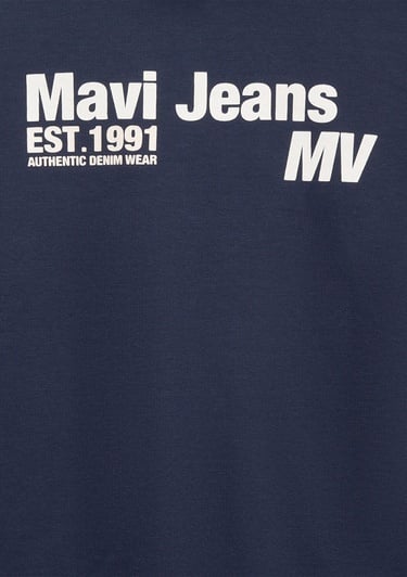  Mavi Lacivert Sweatshirt 6S10141-82318