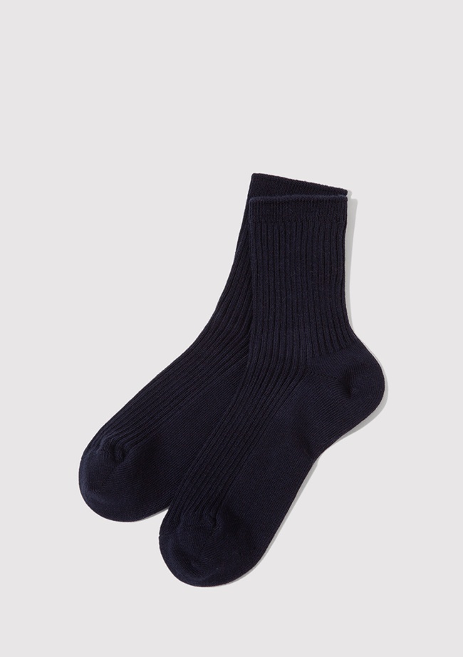  Mavi Siyah Soket Çorap 1913543-900