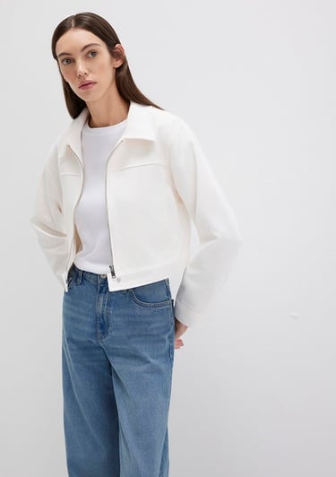  Mavi Ekru Ceket Fitted / Vücuda Oturan Kesim 1110770-70057