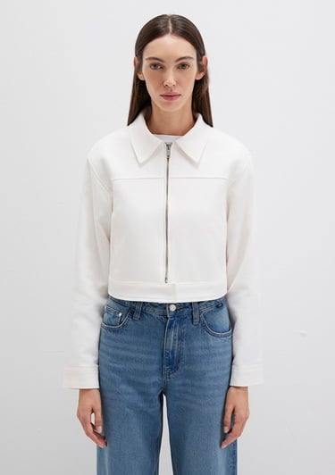  Mavi Ekru Ceket Fitted / Vücuda Oturan Kesim 1110770-70057