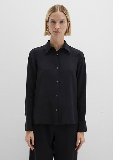  Mavi Siyah Gömlek Regular Fit / Normal Kesim 1211374-900