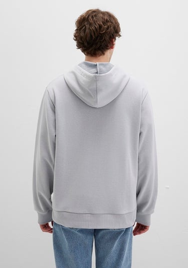  Mavi Mavi Logo Baskılı Gri Sweatshirt 0S10395-70075