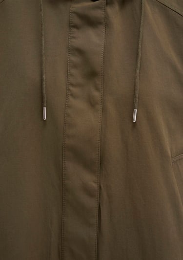  Mavi Yeşil Trençkot 1110573-71543