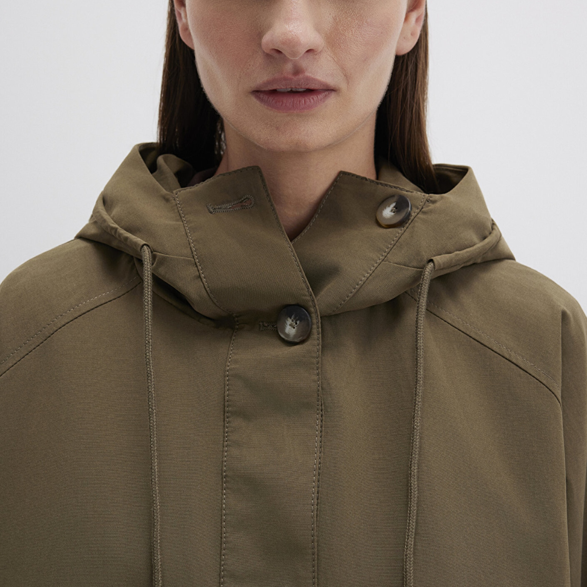 Mavi Yeşil Trençkot 1110573-71543