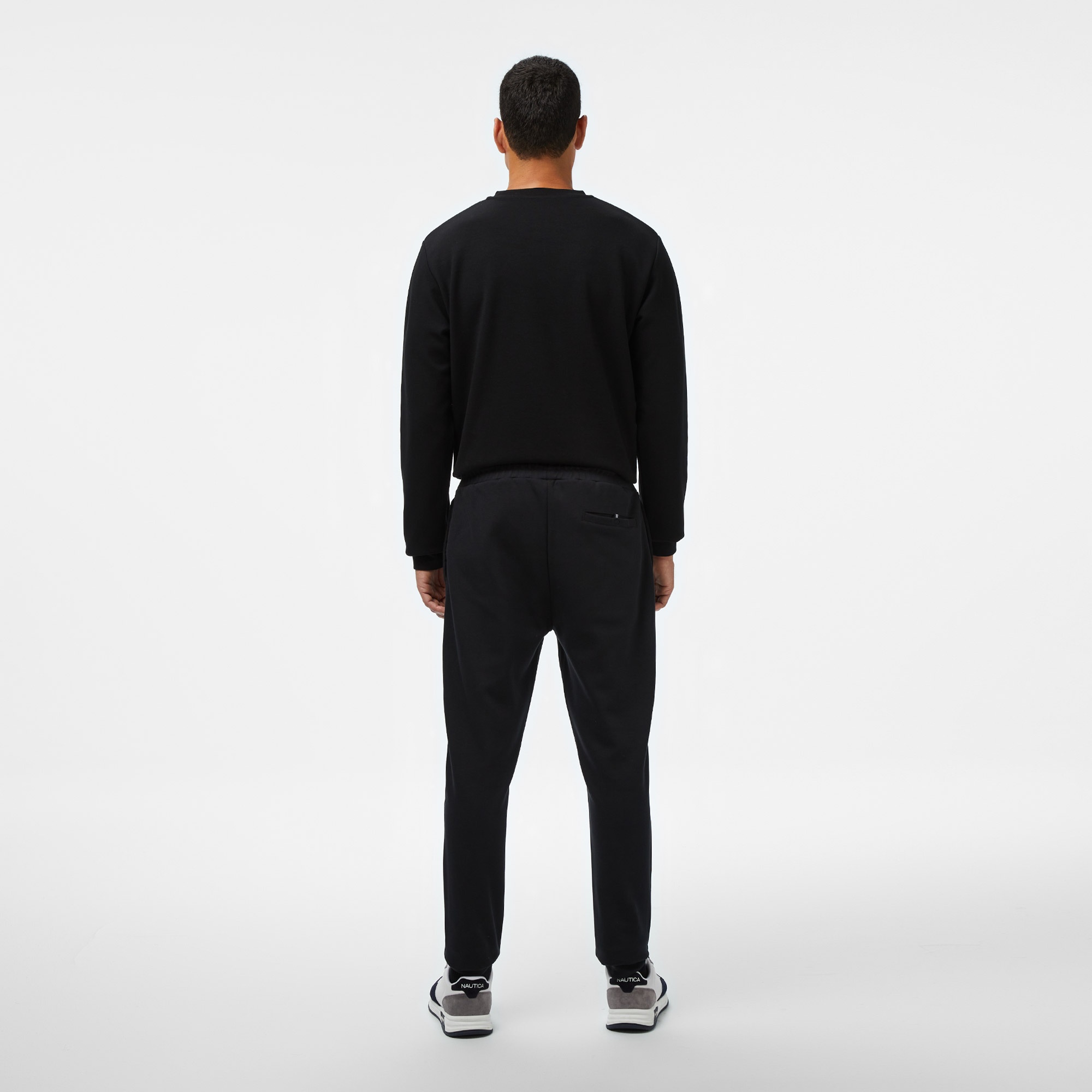 Nautica Erkek Siyah Classic Fit Eşofman Altı