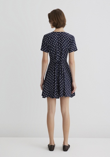  Mavi Lacivert Elbise 1310760-91069