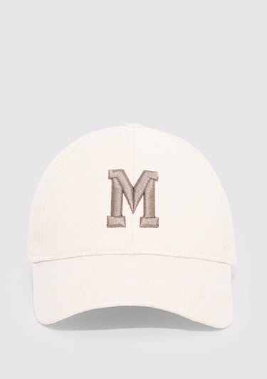  Mavi M Logo Nakışlı Ekru Şapka 1912255-30757