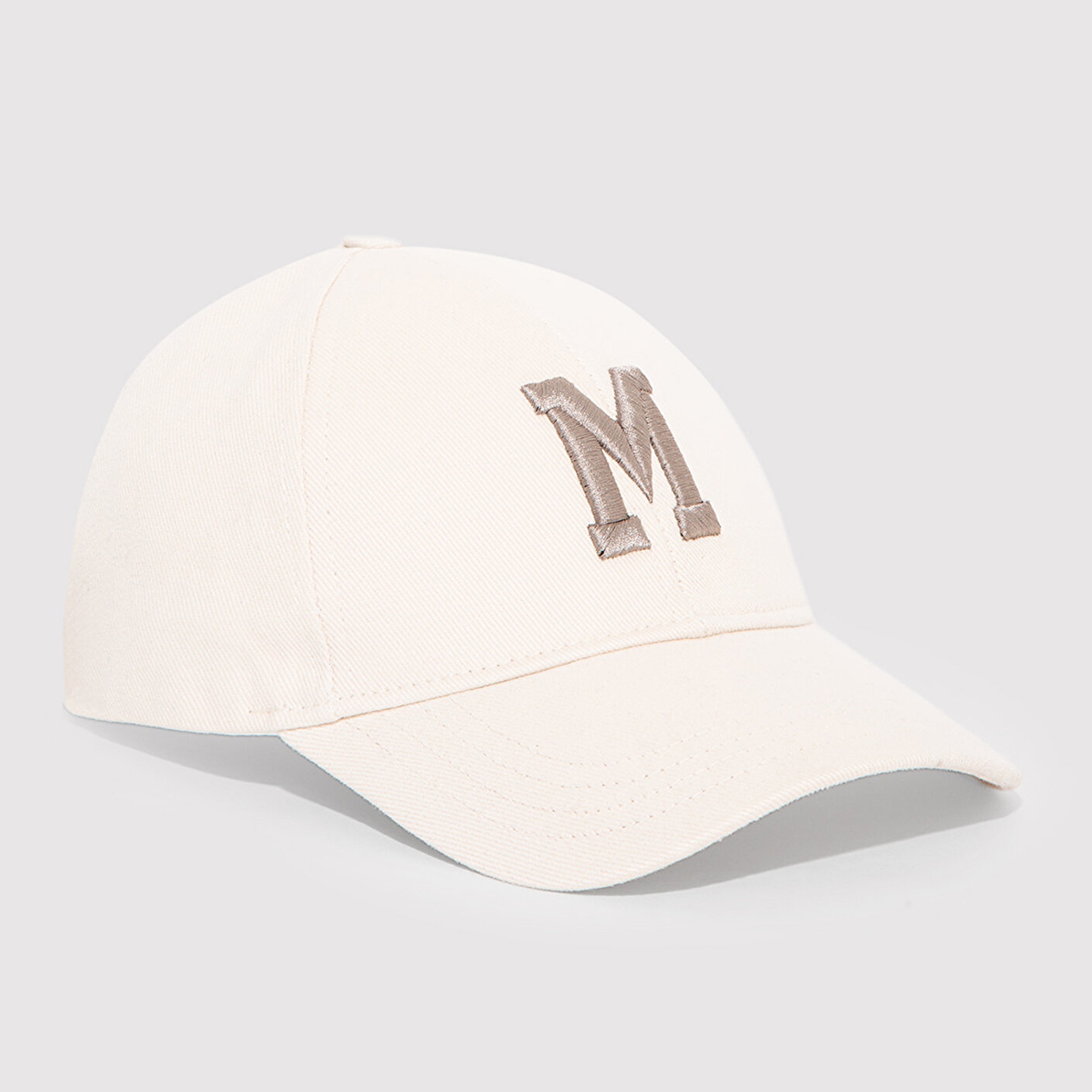 Mavi M Logo Nakışlı Ekru Şapka 1912255-30757