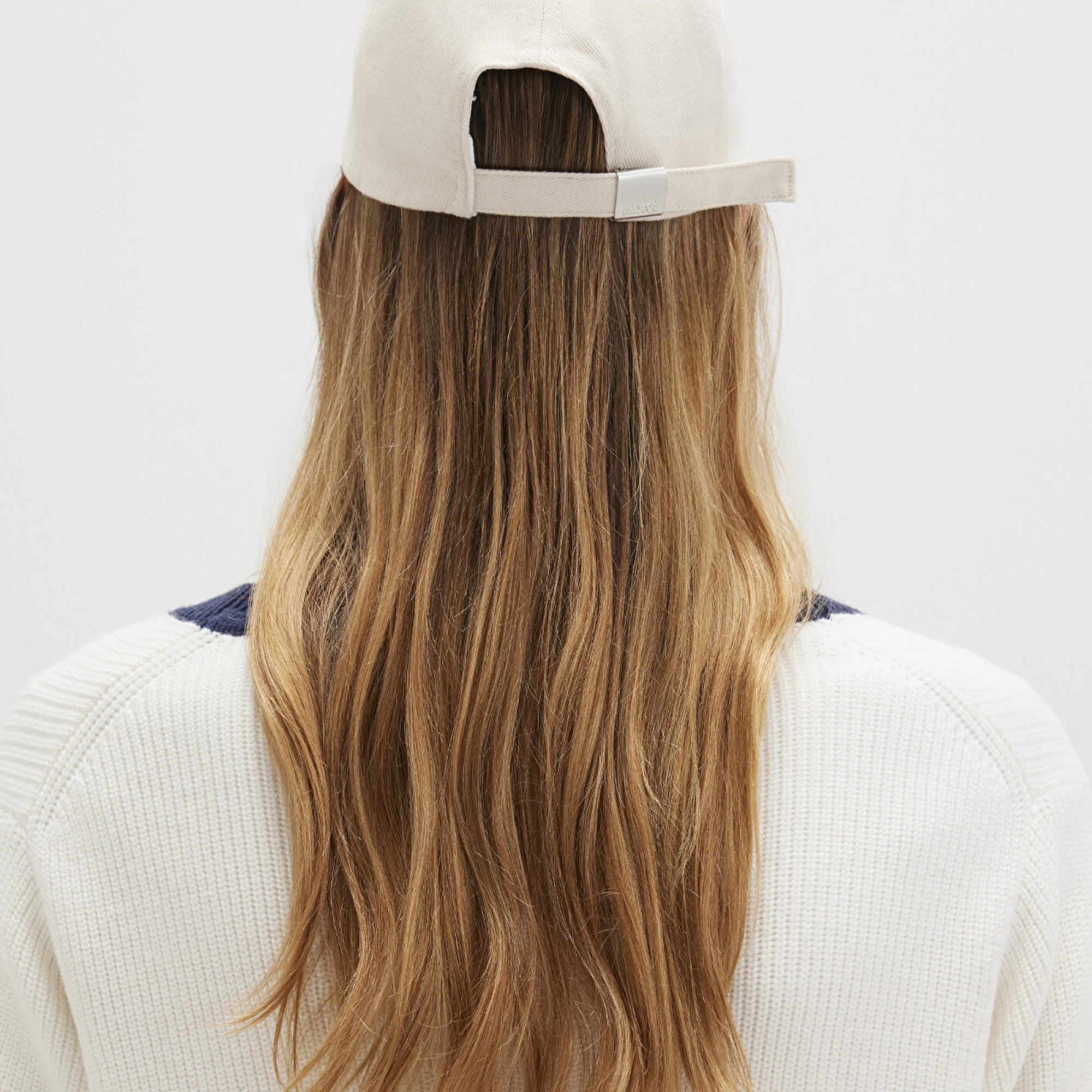 Mavi M Logo Nakışlı Ekru Şapka 1912255-30757