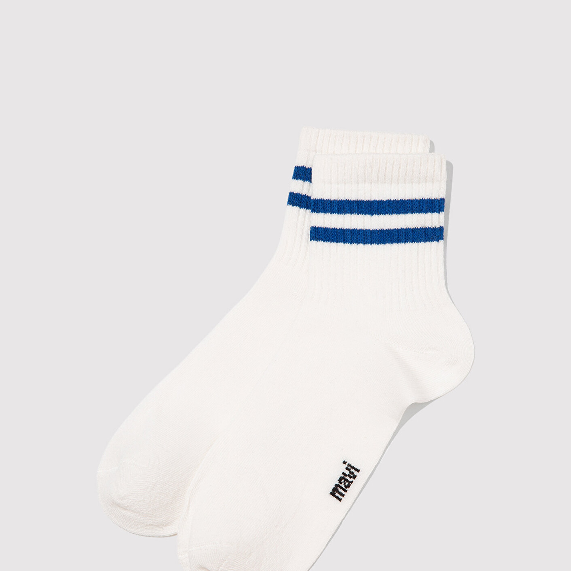Mavi Beyaz Soket Çorap 0911594-20844