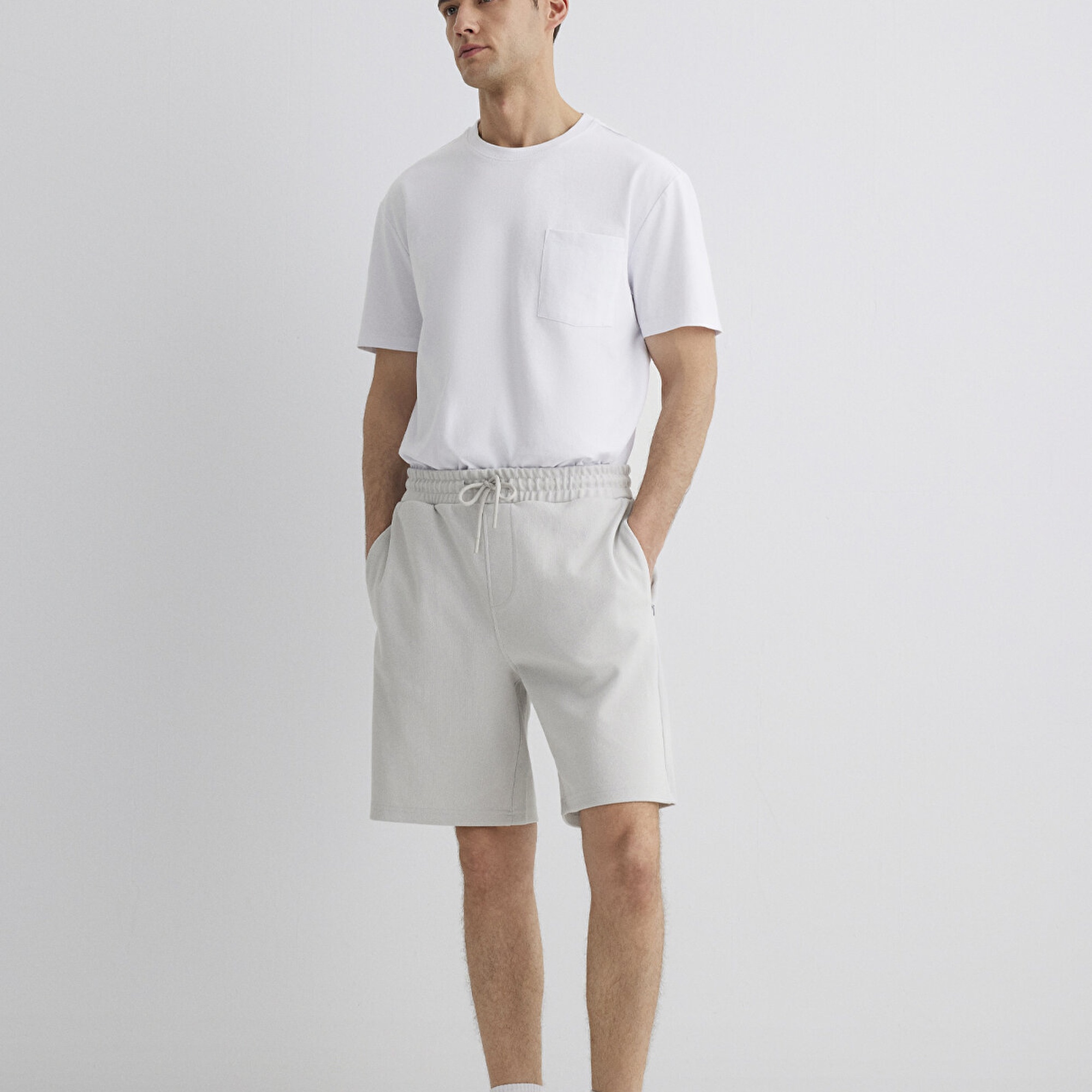 Mavi Açık Mavi Şort 0410254-80192