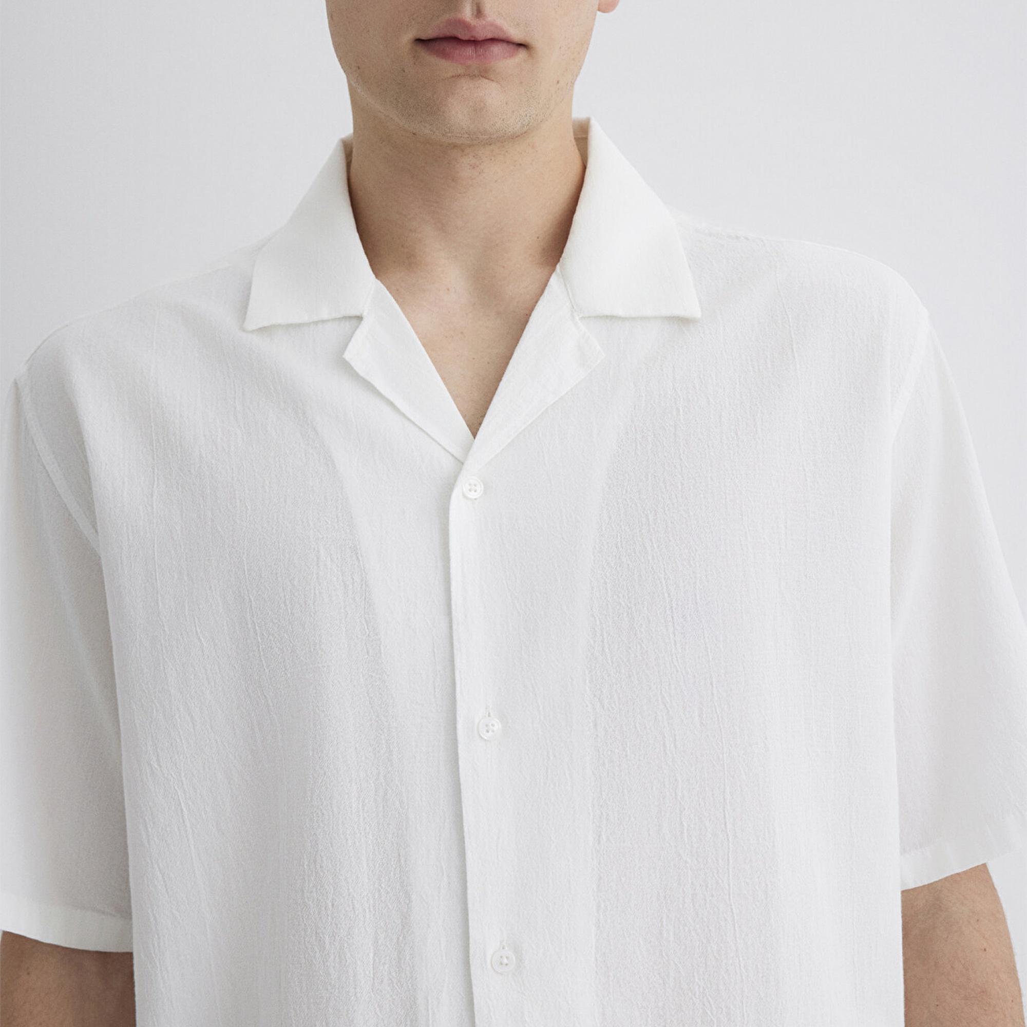 Mavi Beyaz Gömlek Loose Fit / Bol Rahat Kesim 0211519-70057