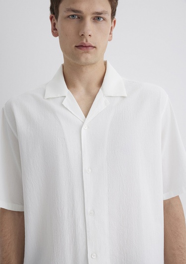  Mavi Beyaz Gömlek Loose Fit / Bol Rahat Kesim 0211519-70057