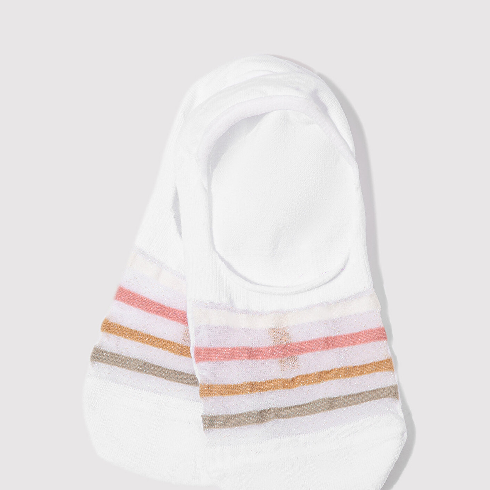 Mavi Beyaz Babet Çorabı 1913153-20454