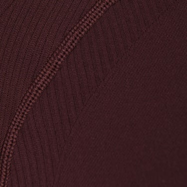  Sweaty Betty Athlete Crop Seamless Workout Kadın Bordo Fitness Tişört