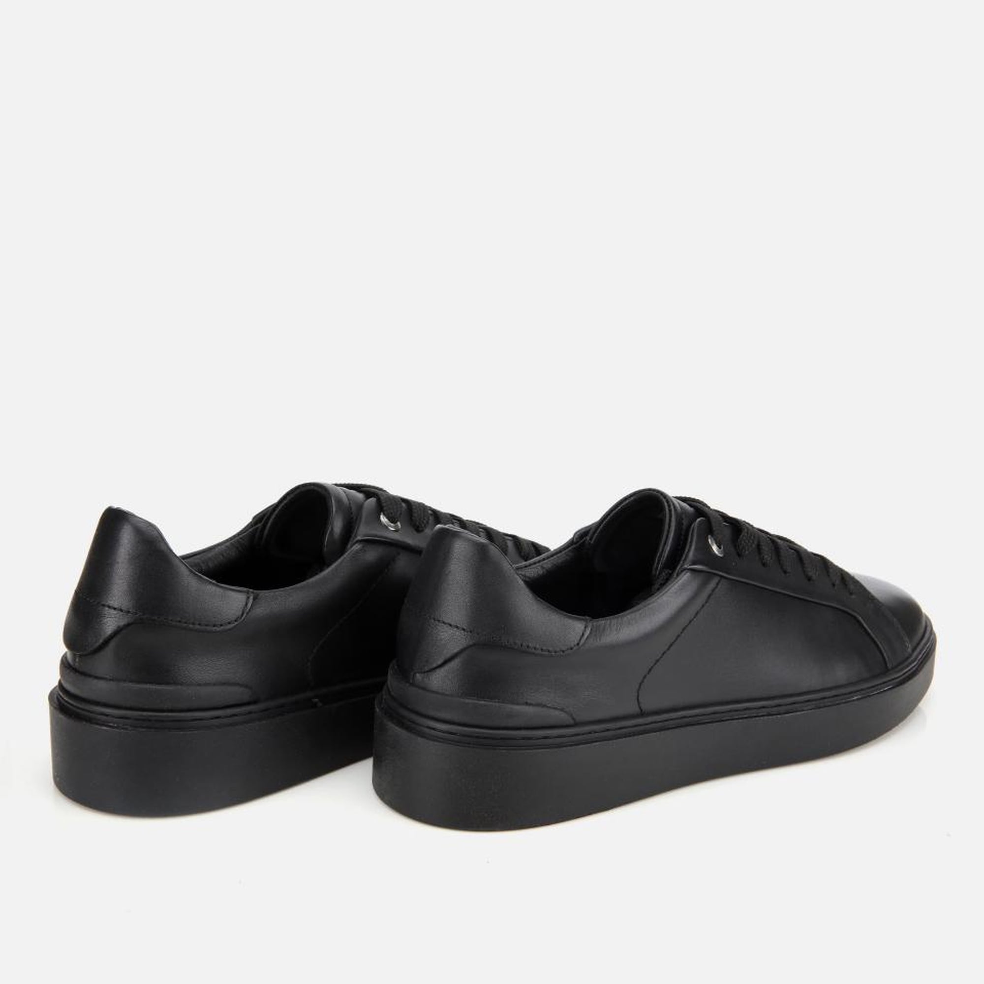 Erkek Deri Siyah Günlük Ayakkabı