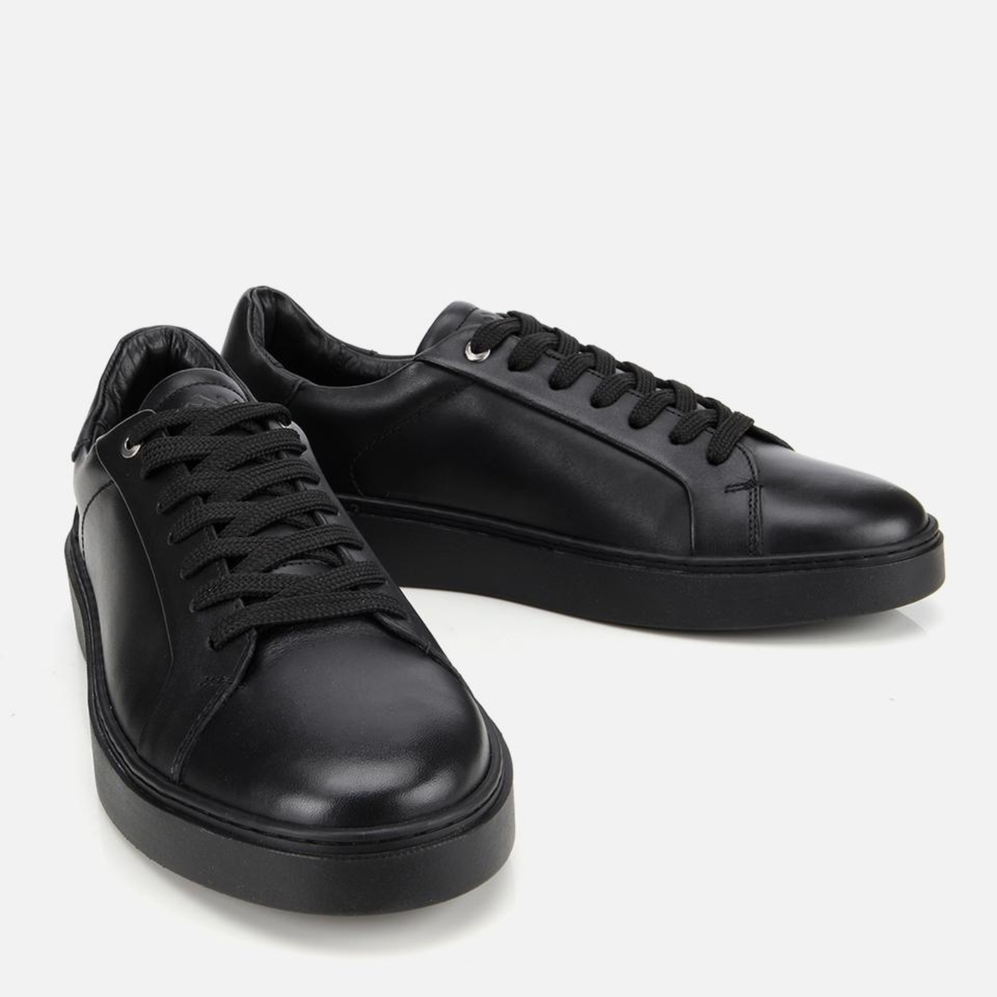 Erkek Deri Siyah Günlük Ayakkabı