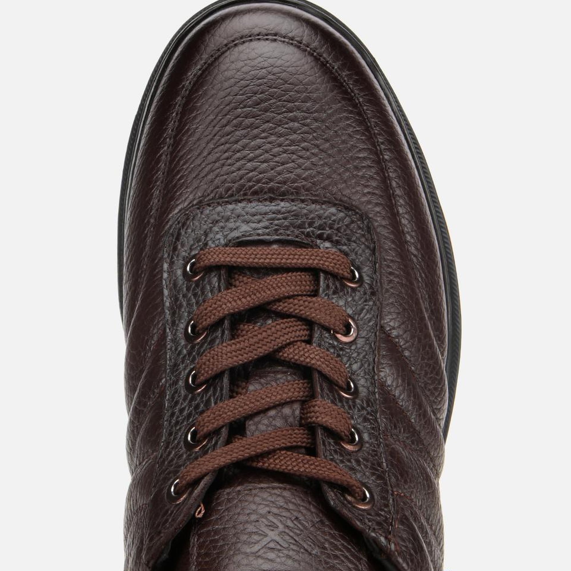 Erkek Deri Kahverengi Rahat Günlük Ayakkabı