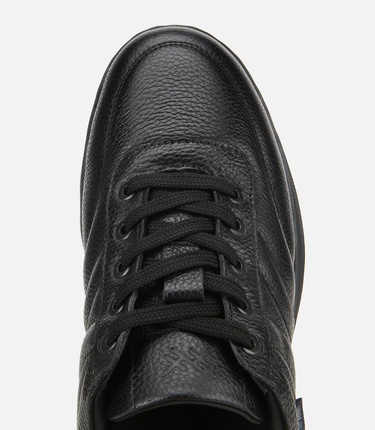  Erkek Deri Siyah Rahat Günlük Ayakkabı