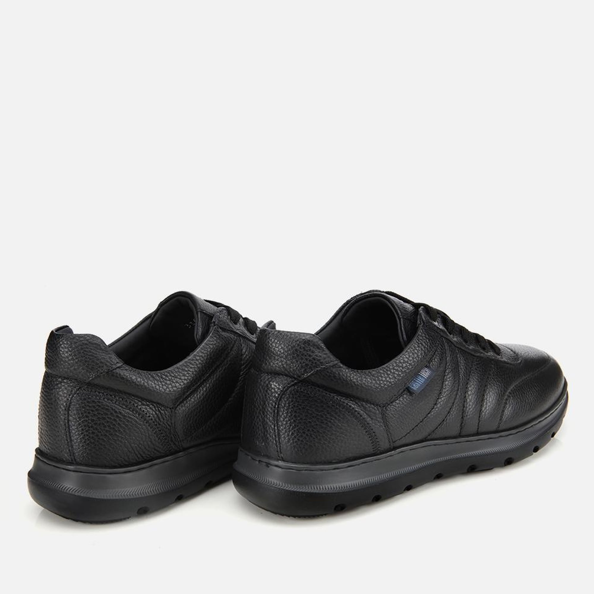 Erkek Deri Siyah Rahat Günlük Ayakkabı