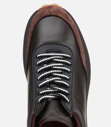  Erkek Süet Deri Kahverengi Yumuşak Dokulu Spor Ayakkabı