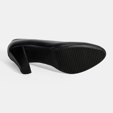  Kadın Lacivert DesaComfort Deri Topuklu Ayakkabı