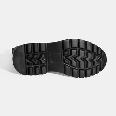  Erkek Siyah Bağcıklı Deri Postal Bot