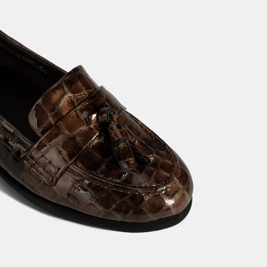  Kadın Kahve DesaComfort Rugan Günlük Ayakkabı