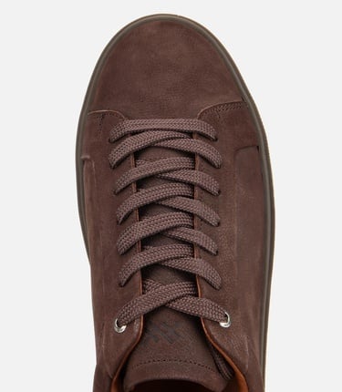  Erkek Nubuk Deri Kahverengi Günlük Ayakkabı