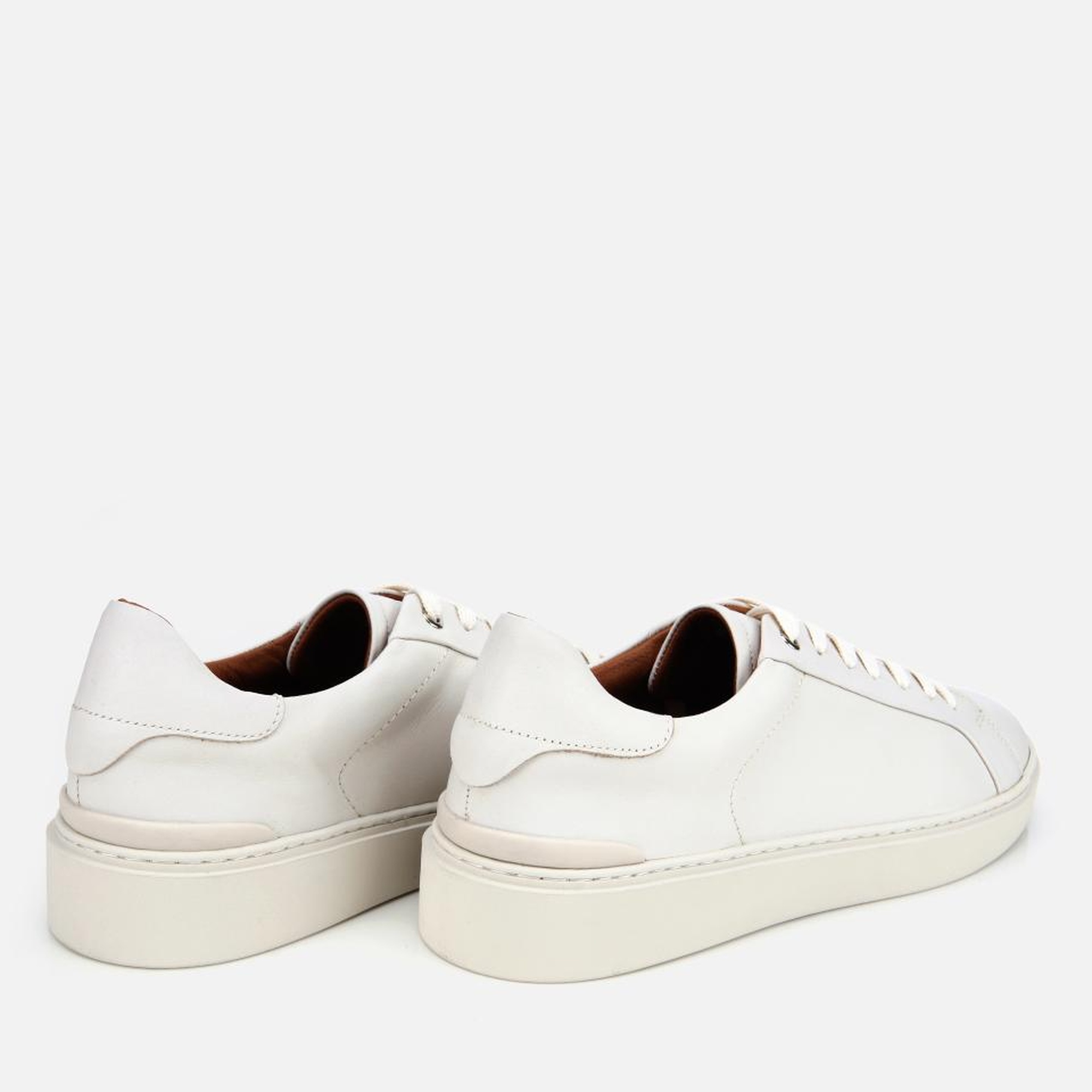 Erkek Deri Beyaz Günlük Ayakkabı