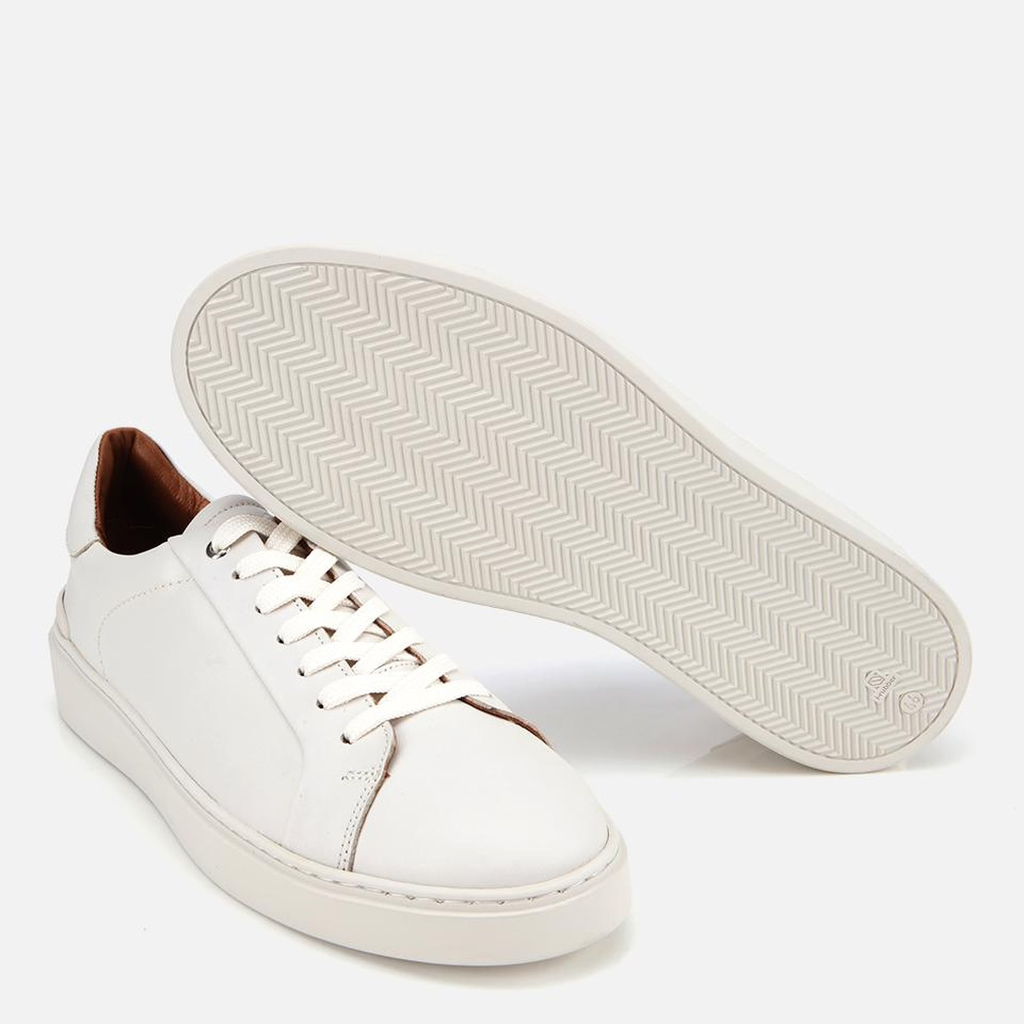 Erkek Deri Beyaz Günlük Ayakkabı