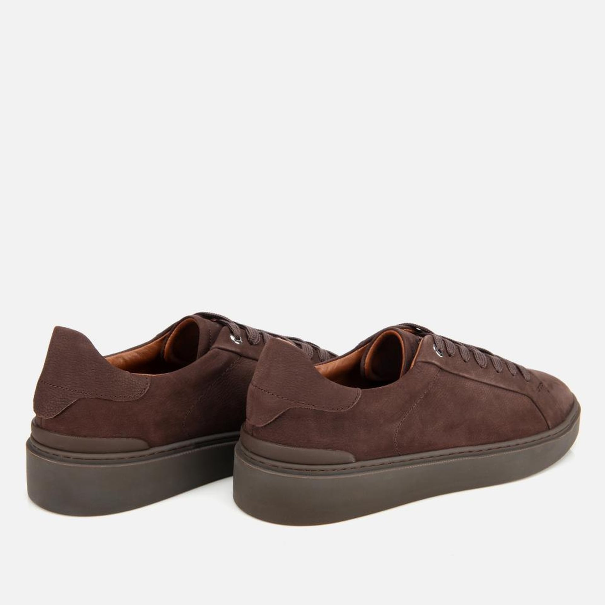 Erkek Nubuk Deri Kahverengi Günlük Ayakkabı