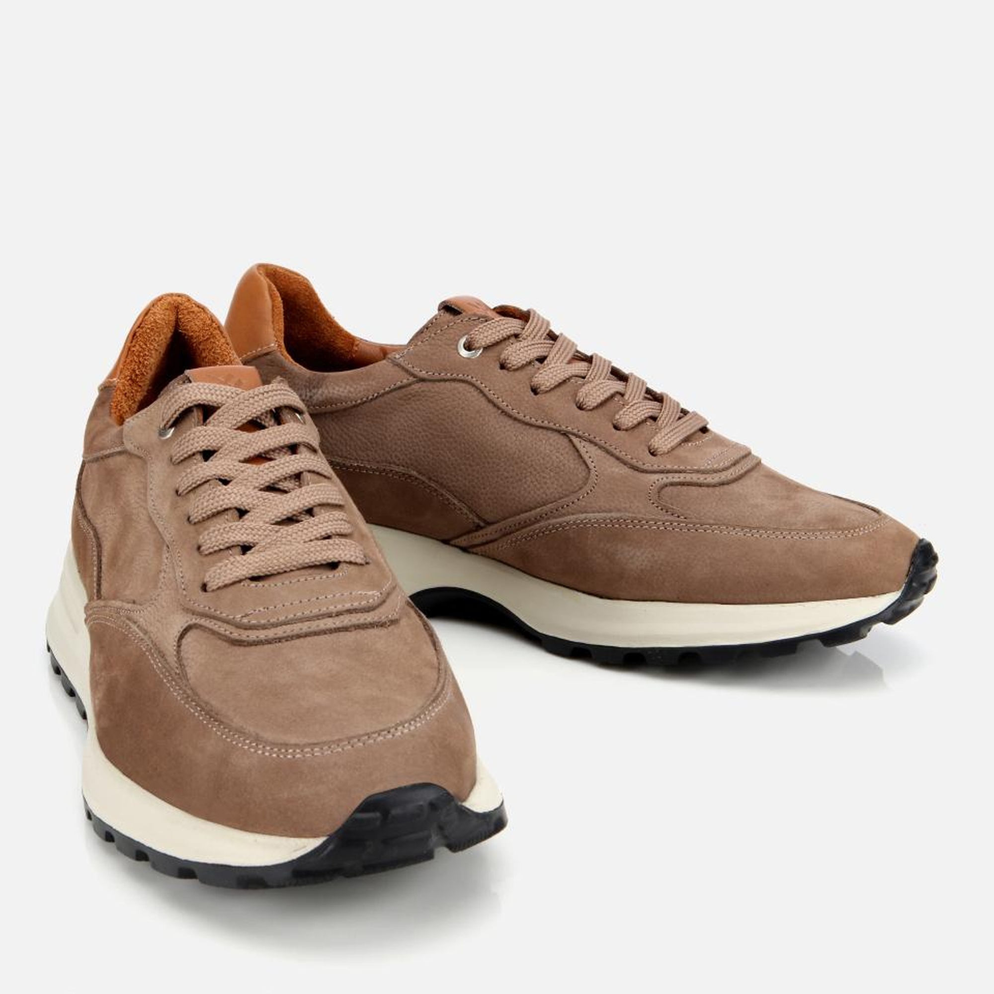 Erkek Deri Vizon Spor Ayakkabı