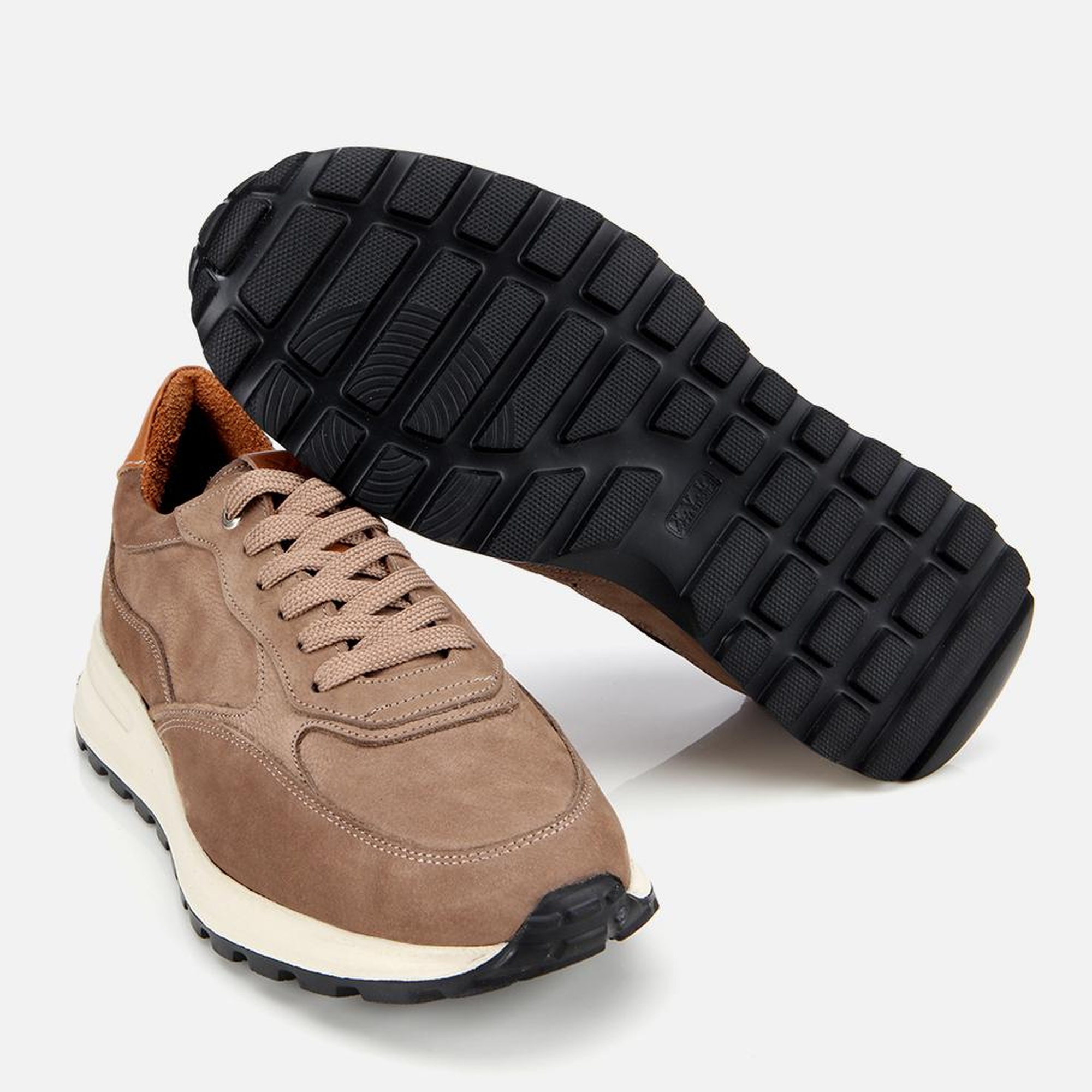 Erkek Deri Vizon Spor Ayakkabı