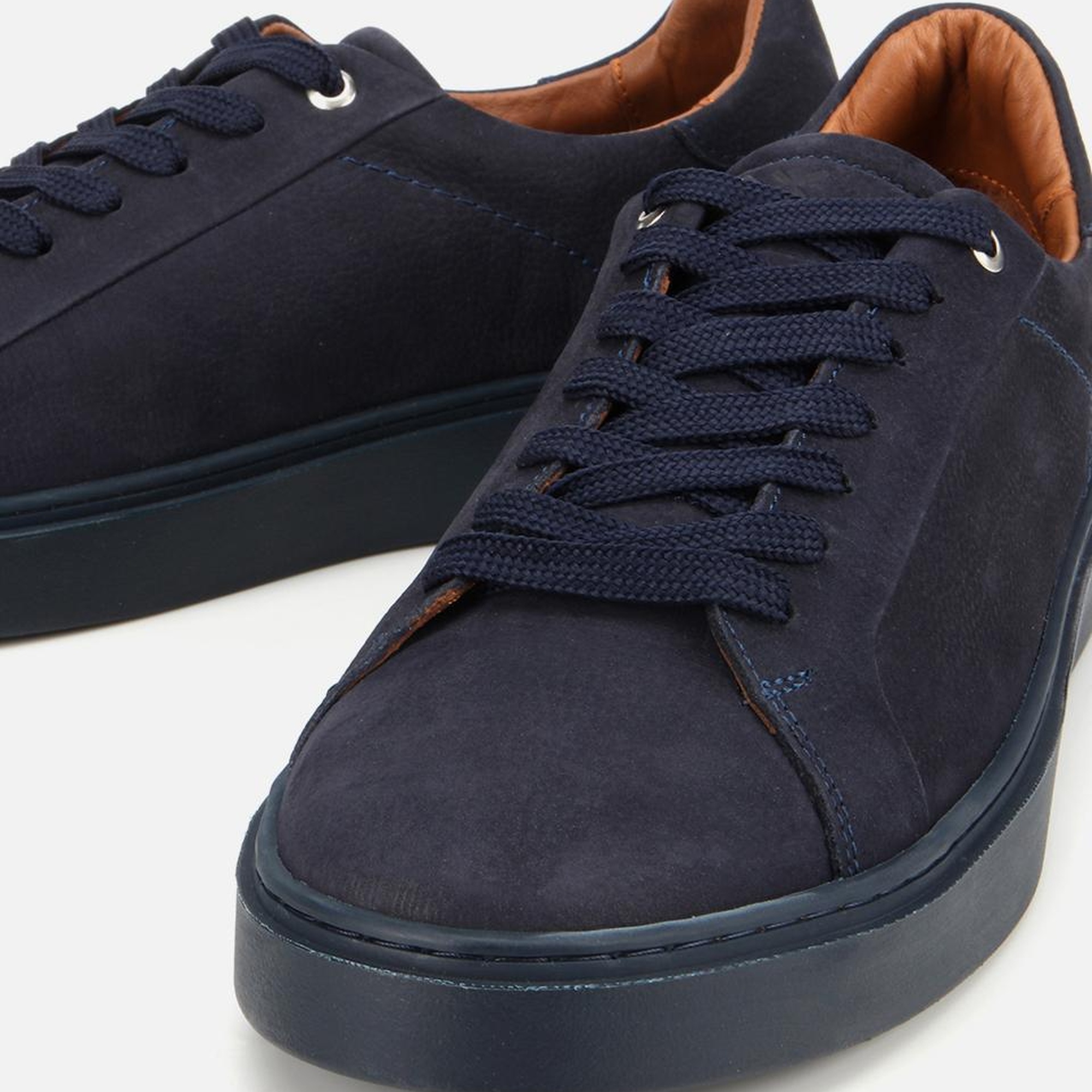 Erkek Nubuk Deri Lacivert Günlük Ayakkabı