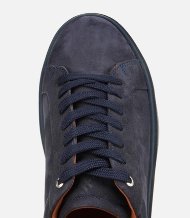  Erkek Nubuk Deri Lacivert Günlük Ayakkabı
