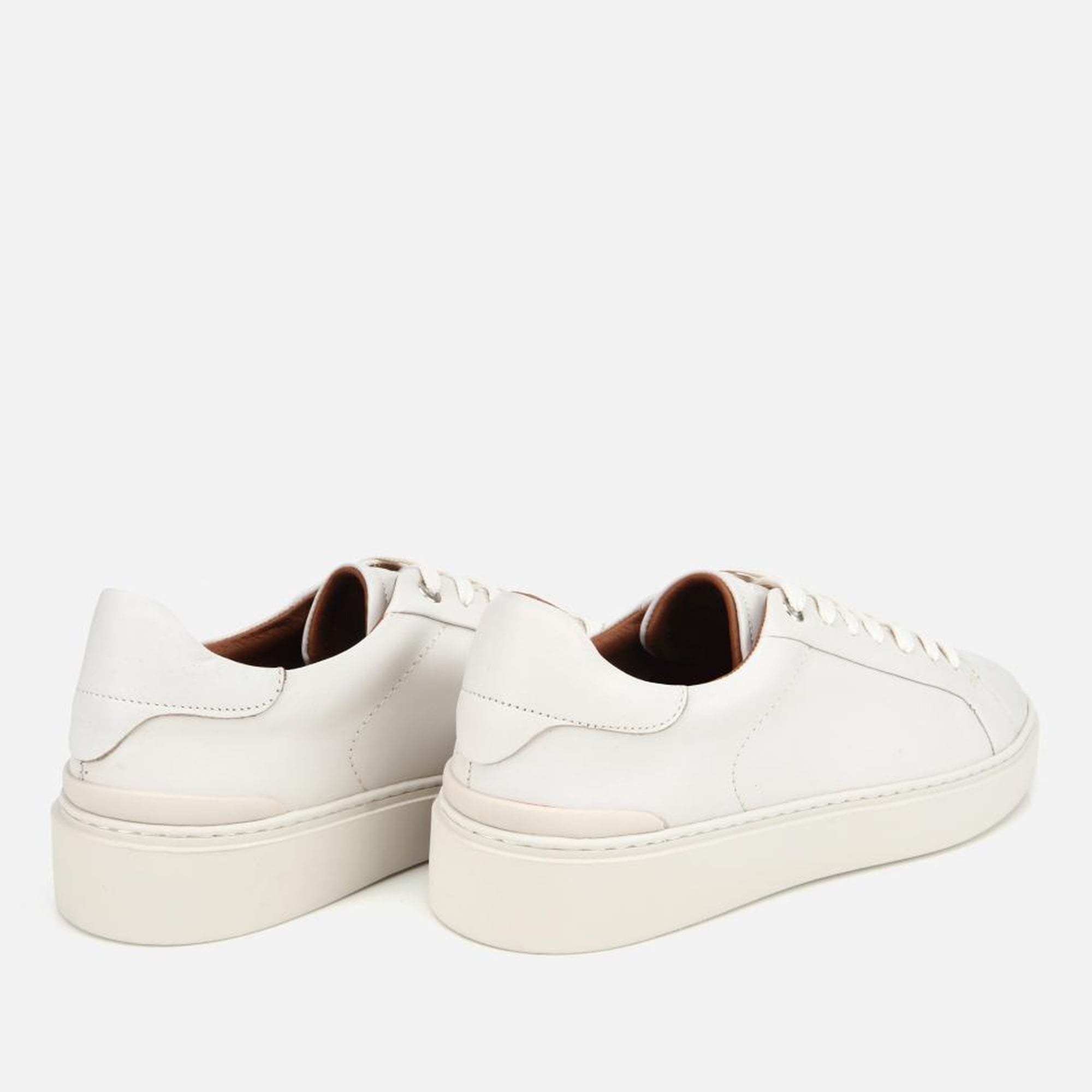 Erkek Deri Beyaz Günlük Ayakkabı