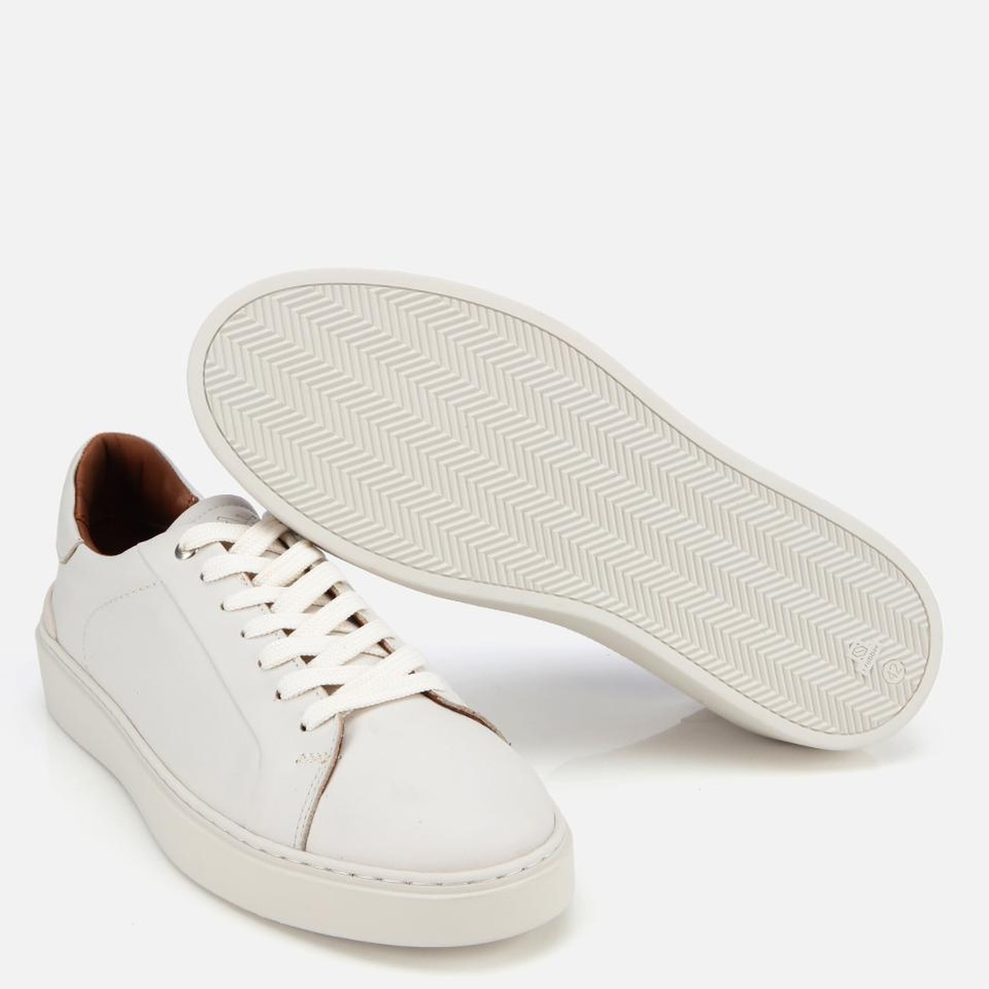 Erkek Deri Beyaz Günlük Ayakkabı