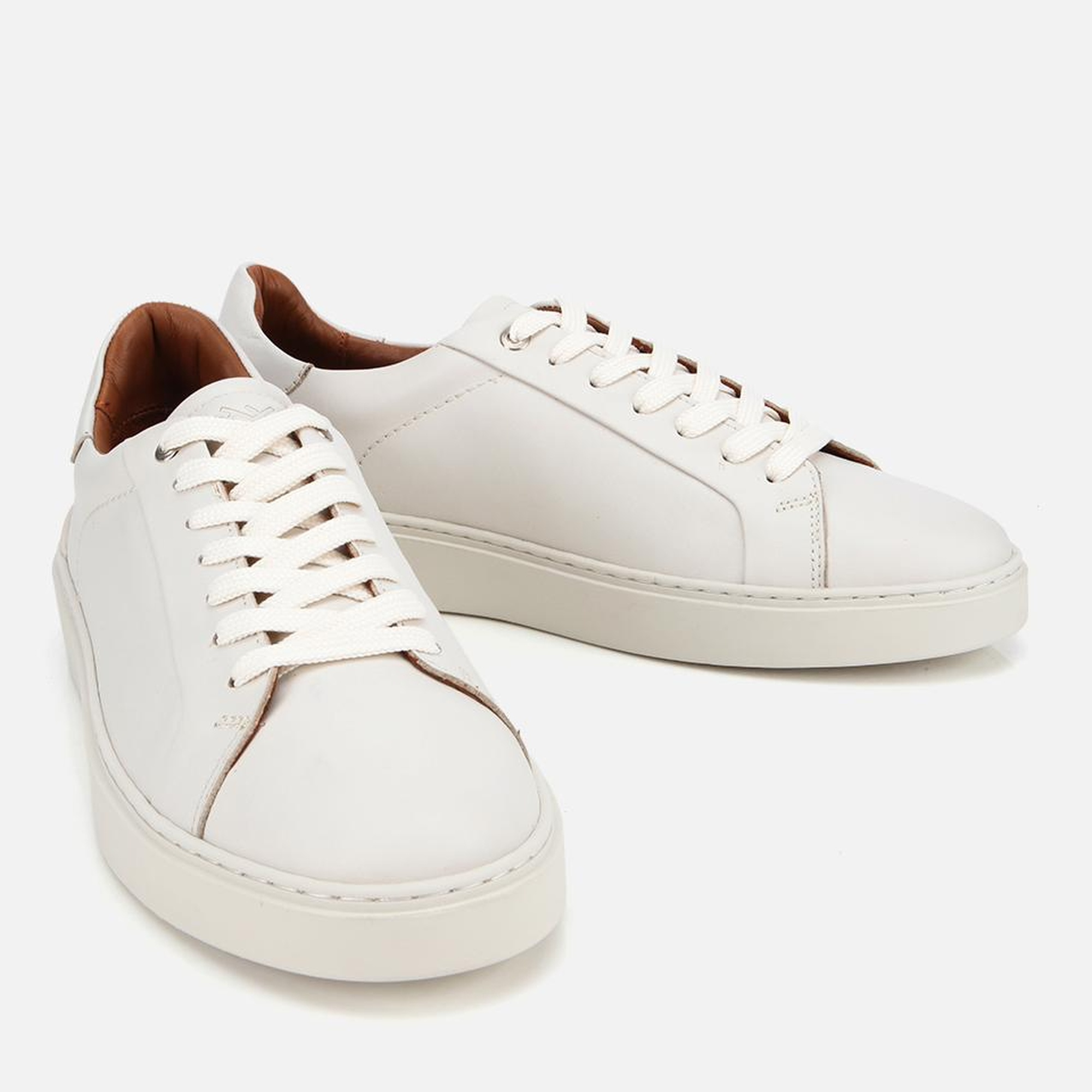 Erkek Deri Beyaz Günlük Ayakkabı