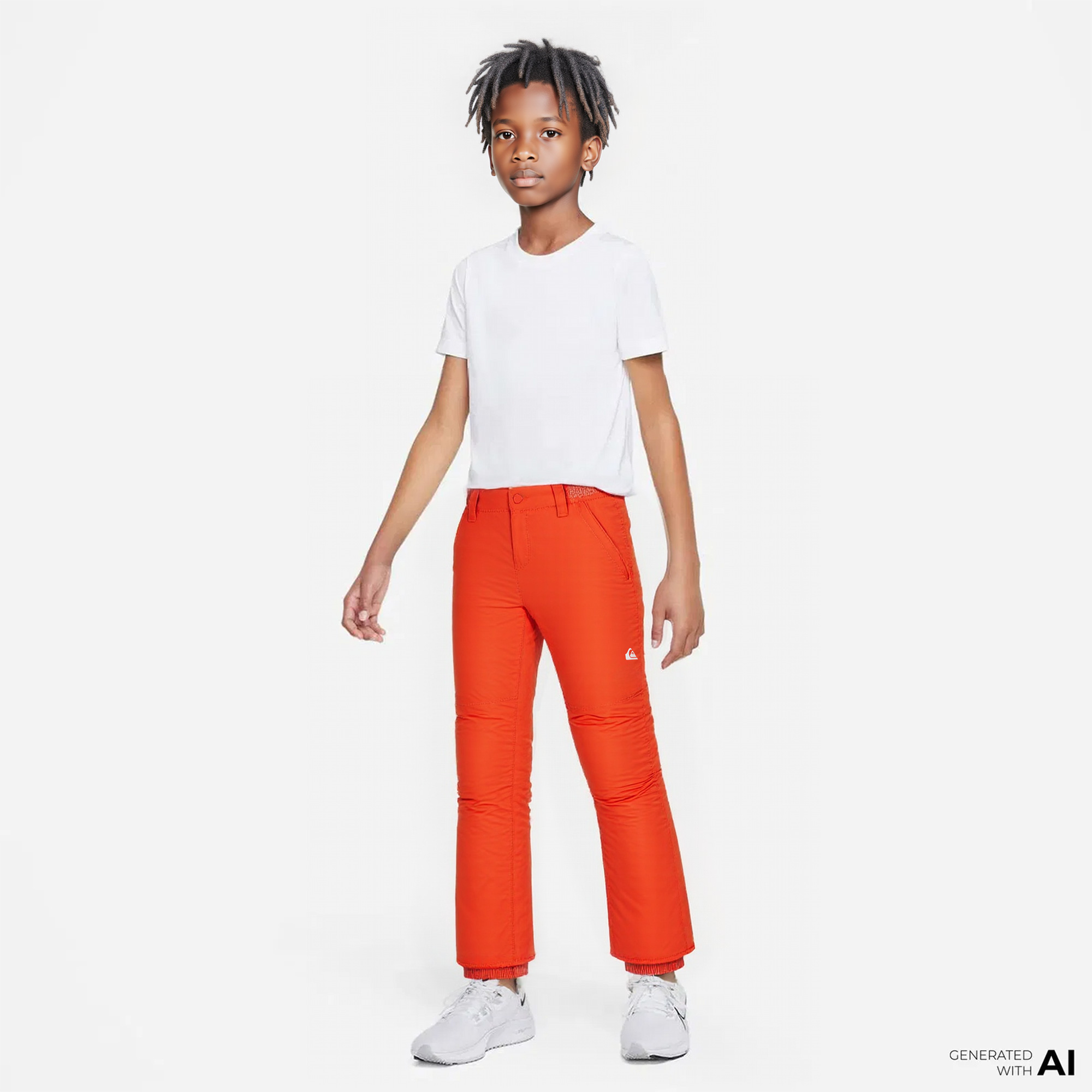  Quiksilver Estate Çocuk Turuncu Kayak Pantalonu
