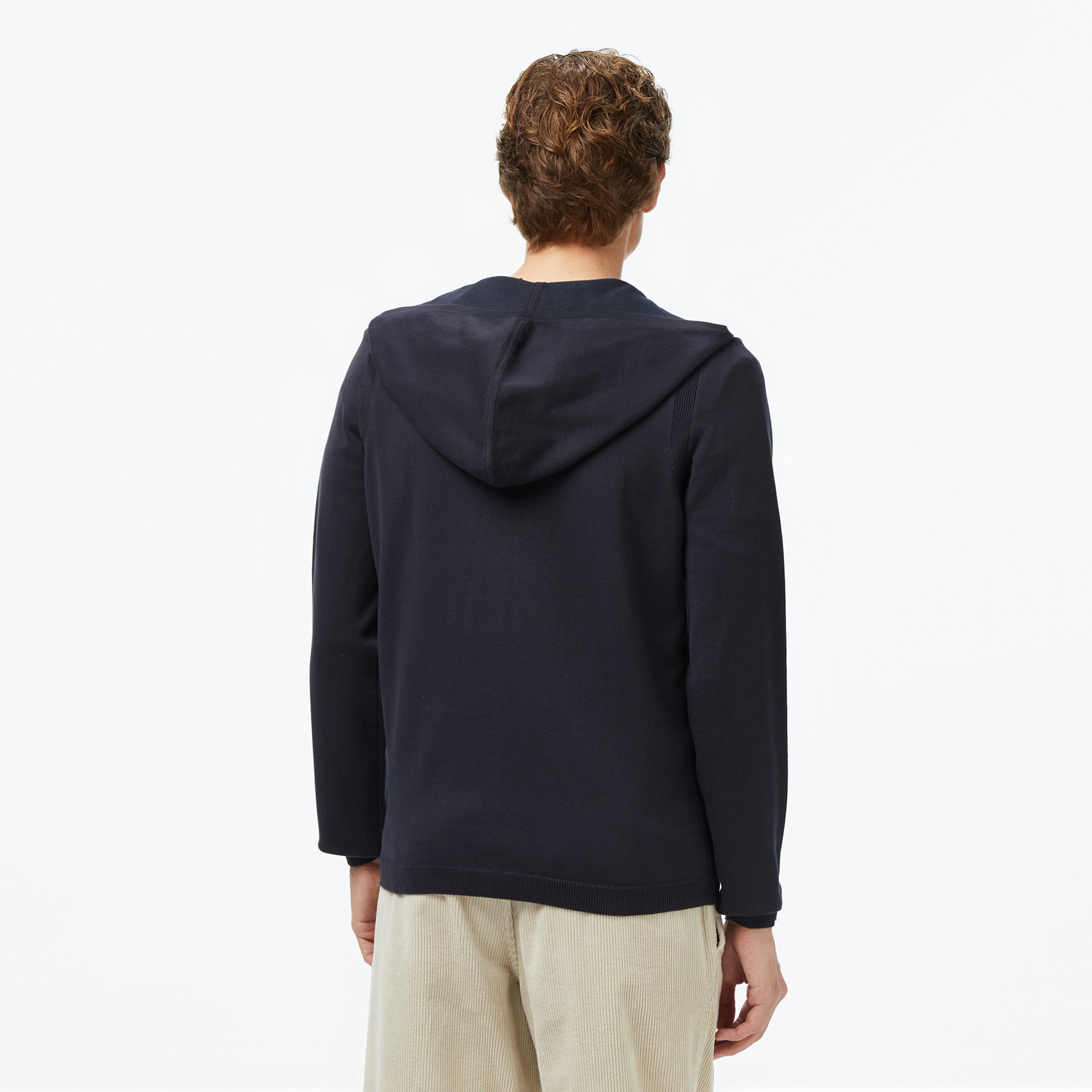 Boss Erkek Lacivert Hoodie