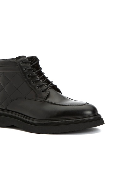  Divarese Erkek Siyah Deri Bot