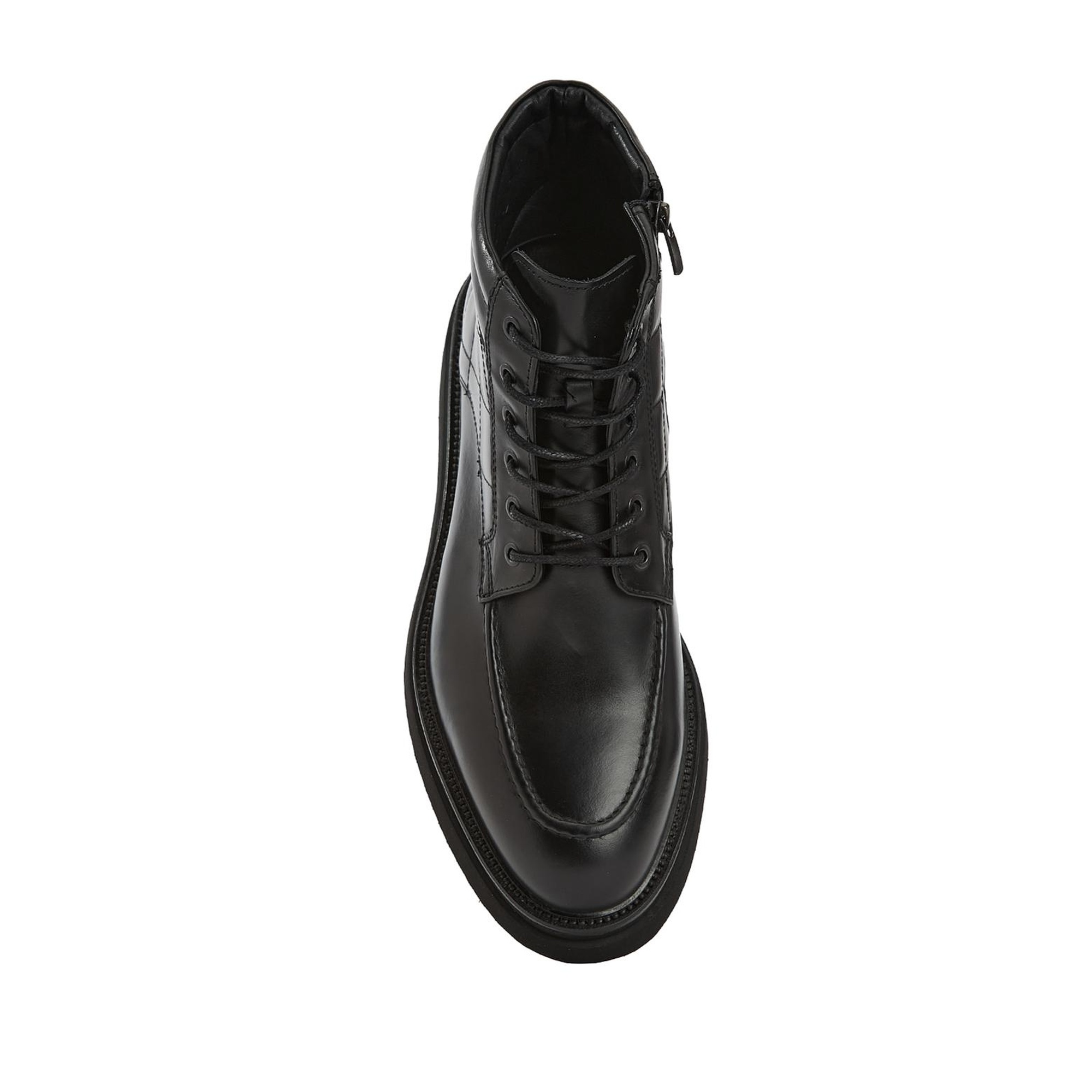 Divarese Erkek Siyah Deri Bot